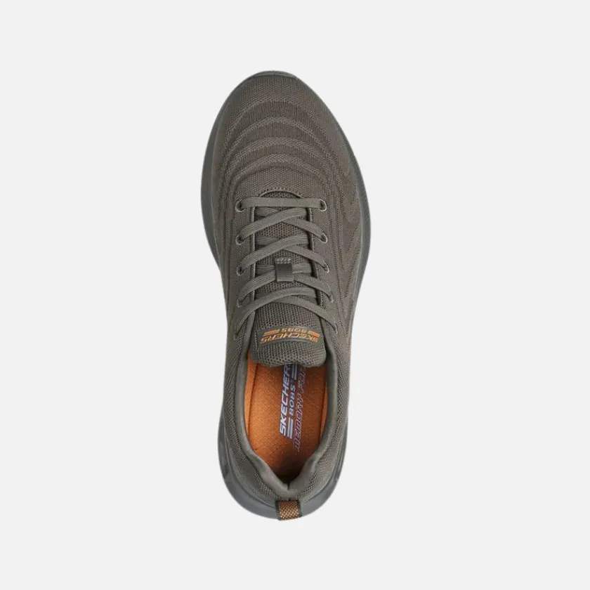 Skechers Sleek Revive Bobs Unity Men's Running Shoes -Olive StreamlinedDesign ReflectiveElements