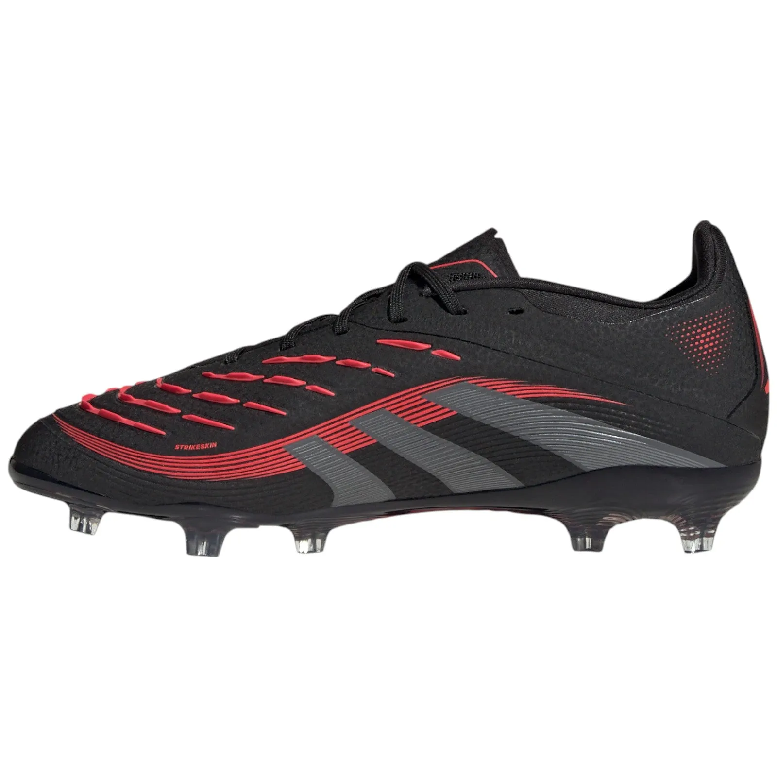 adidas Predator Elite Kids Firm Ground Football Boots Breathable Material Evening Match