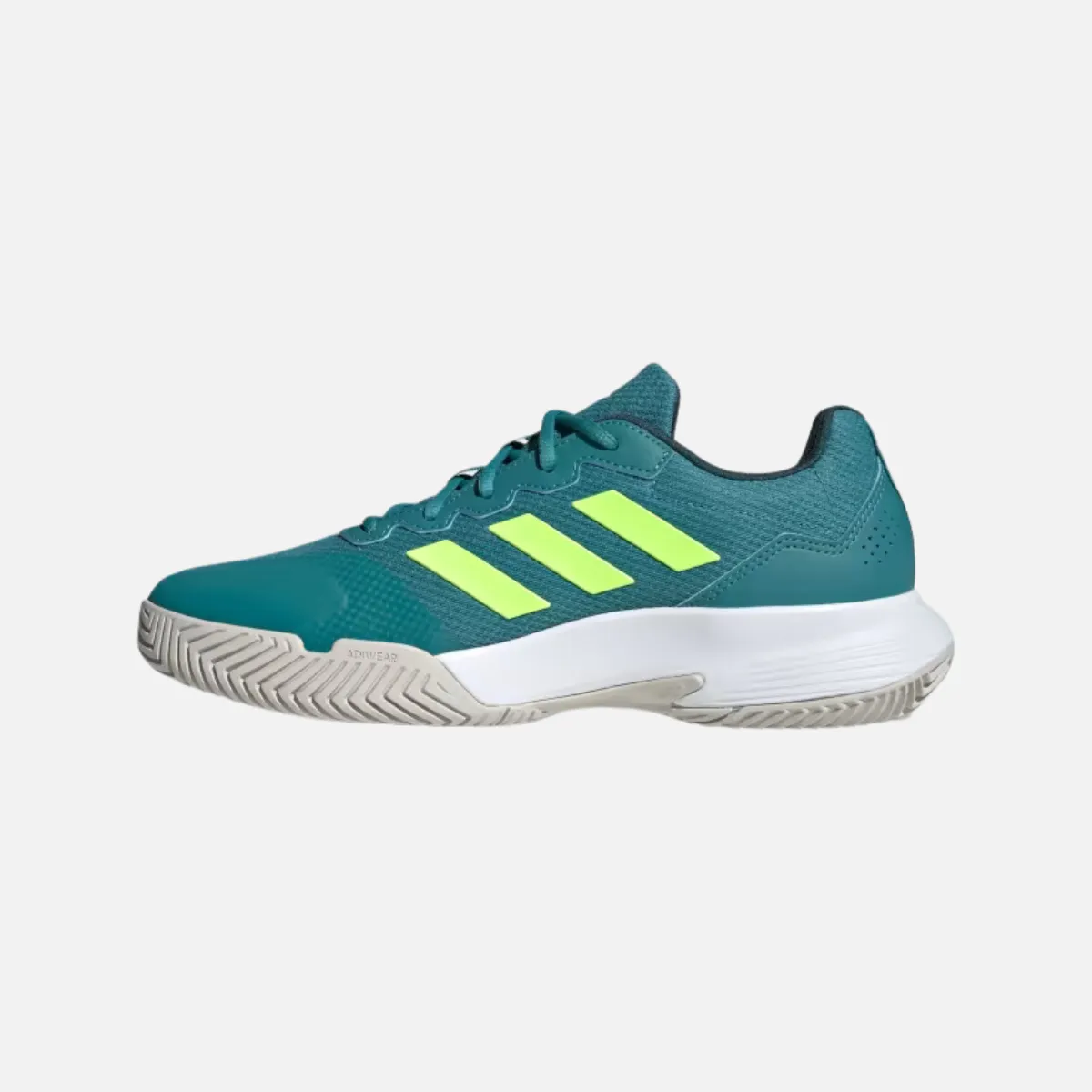 High Schoolers Adidas Gamecourt 2.0 Men's Tennis Shoes -Arctic Fusion/Lucid Lemon/Cloud White