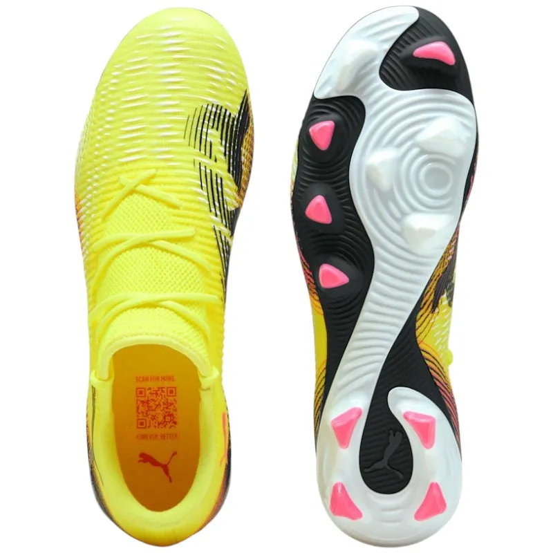 Puma Future 8 Match Low Adults Firm Ground Football Boots Control Zone Step Response