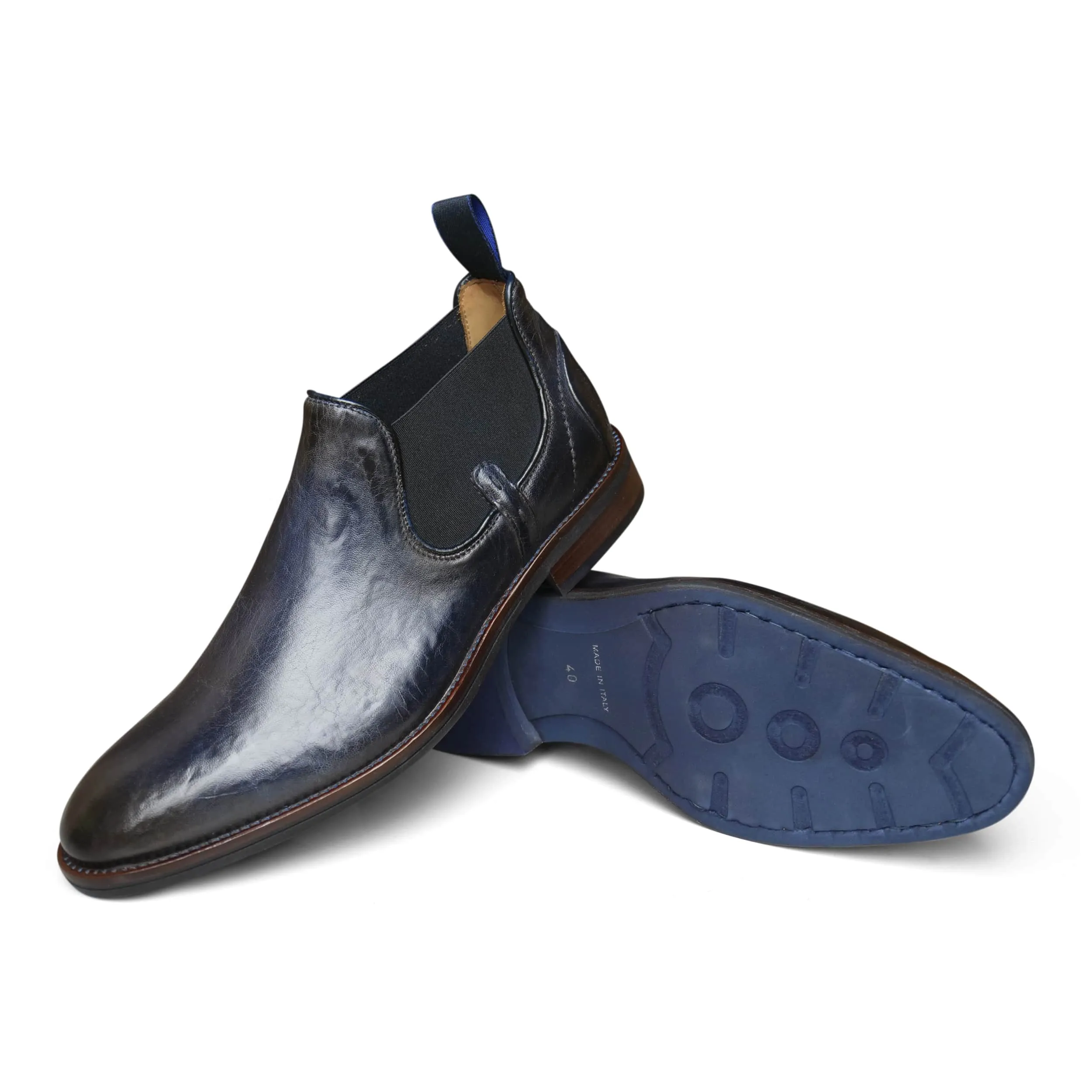 8205 -Safari Jeans Everyday Boot Smooth Leather