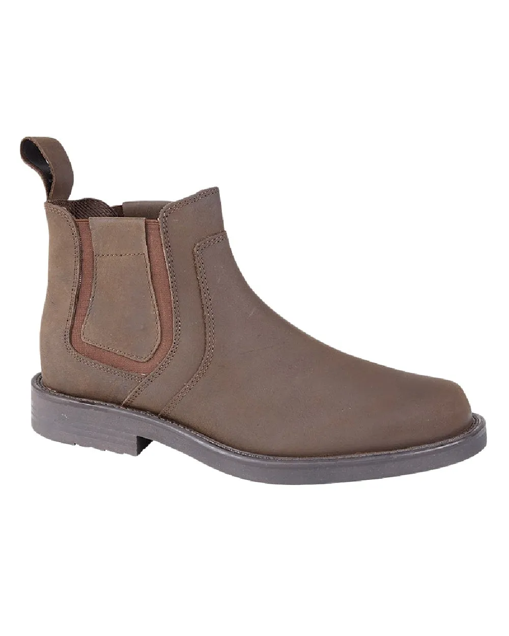 Comfy Urban Style Roamers Mens Crazy Horse Leather Gusset Boots
