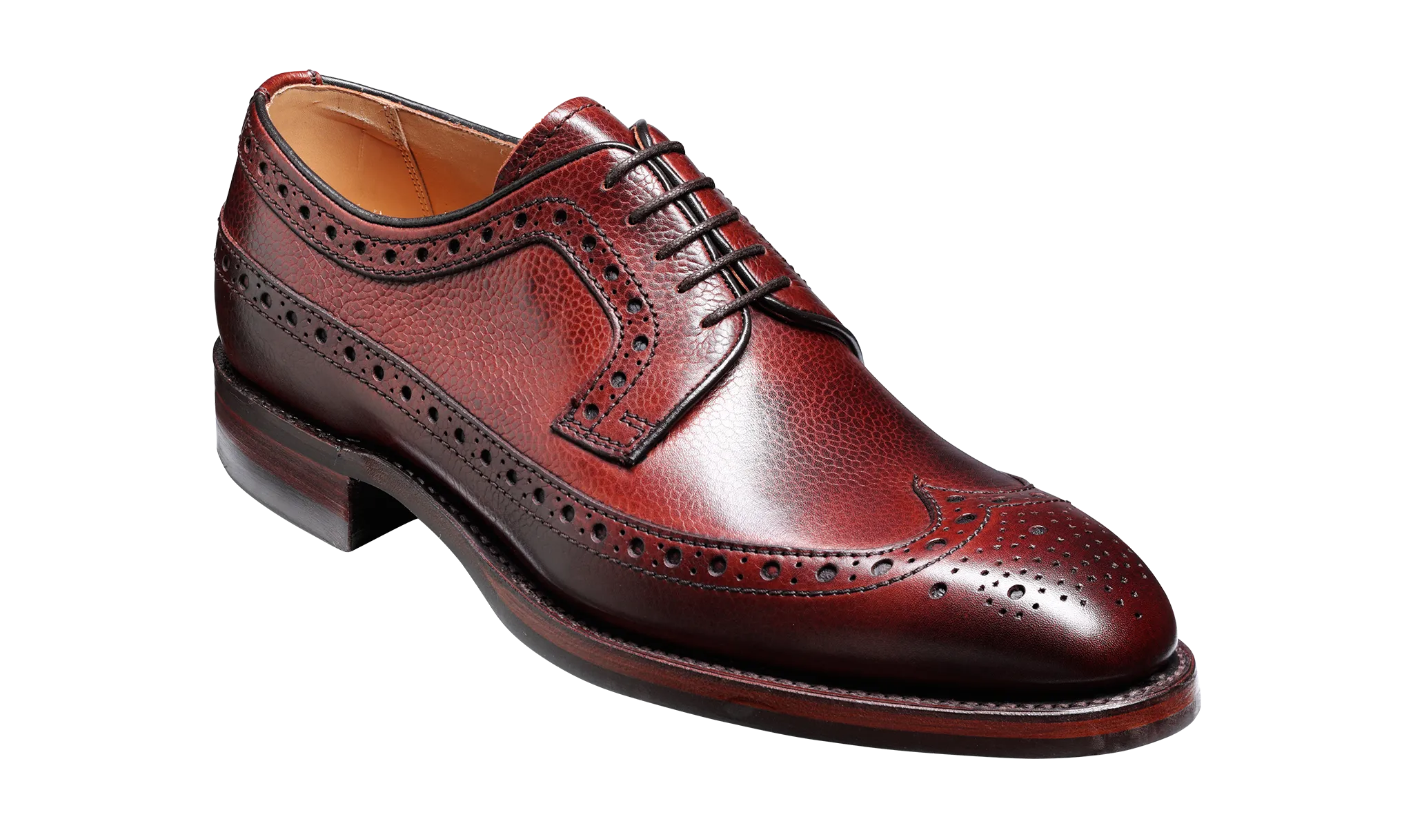 Premium Leather Fit Calvay - Cherry Grain