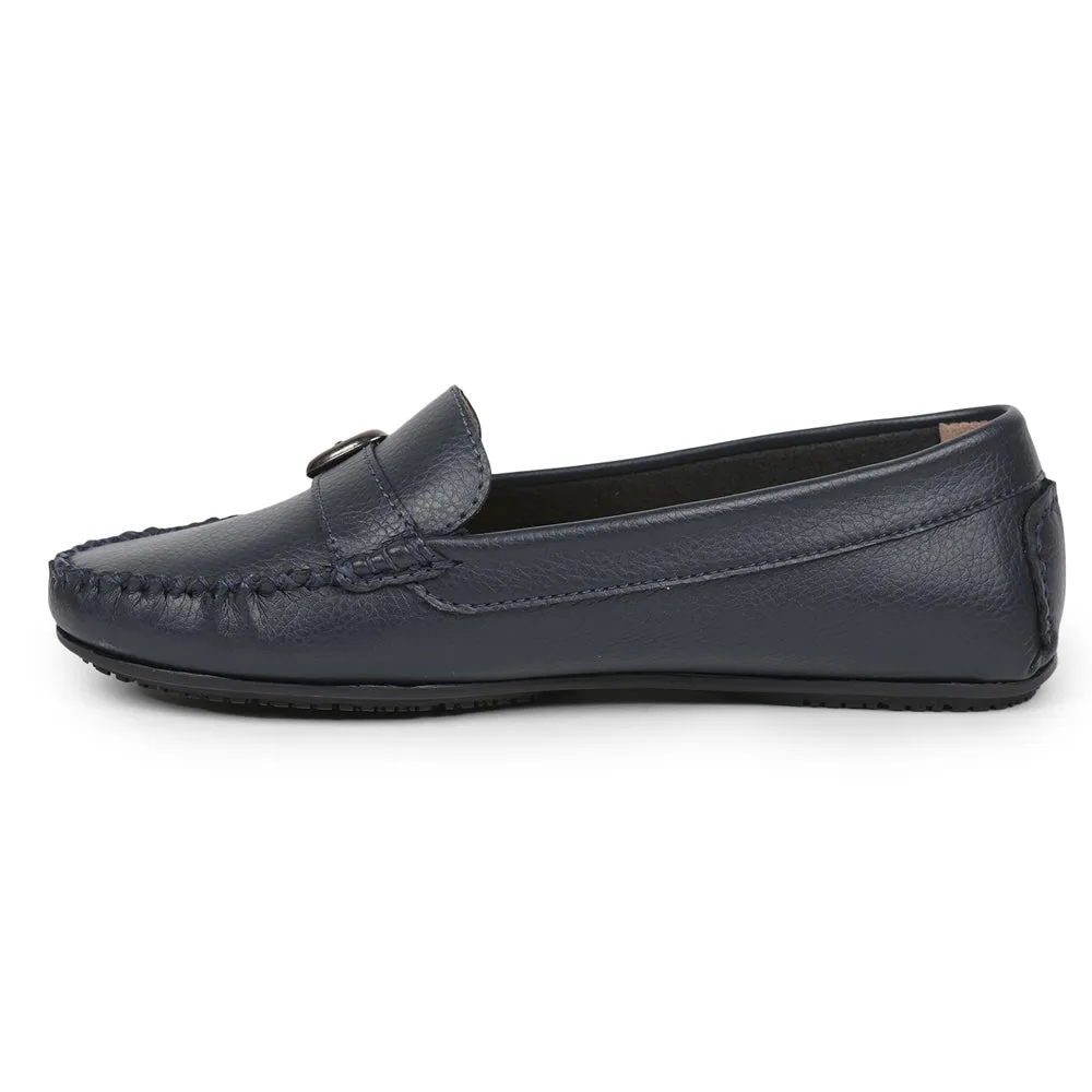 City Plaza Healers Navy Blue Casual Loafers For Women GI-SML-01 By Liberty