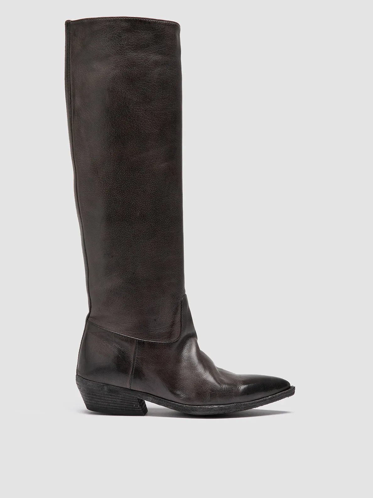 Strong Grip NOELIE DD 104 - Grey Leather Pull On Boots