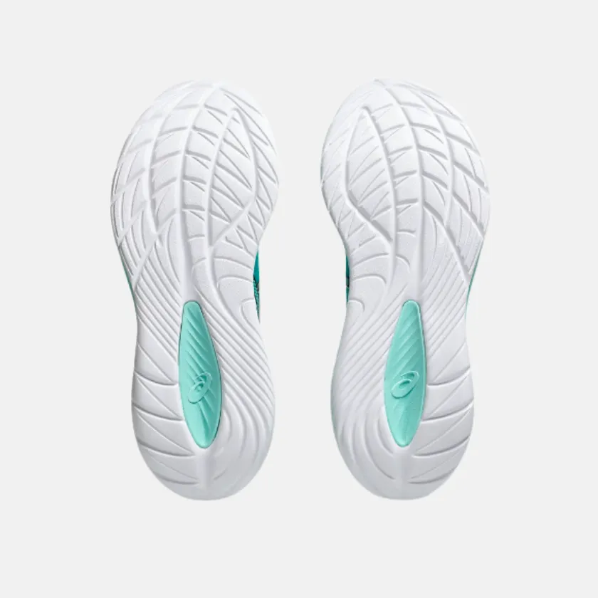 responsiveness shoes narrow - toe box shoes ASICS GEL-CUMULUS? 27 KUMADORI Men's Running Shoes - Wave Teal/Illuminate Mint