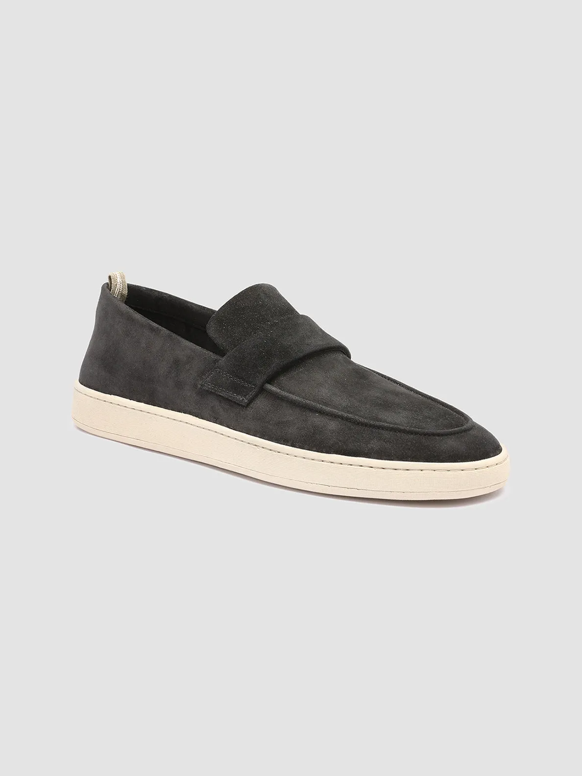 Nordic Line Way Open HERBIE 001 - Black Suede Penny Loafers