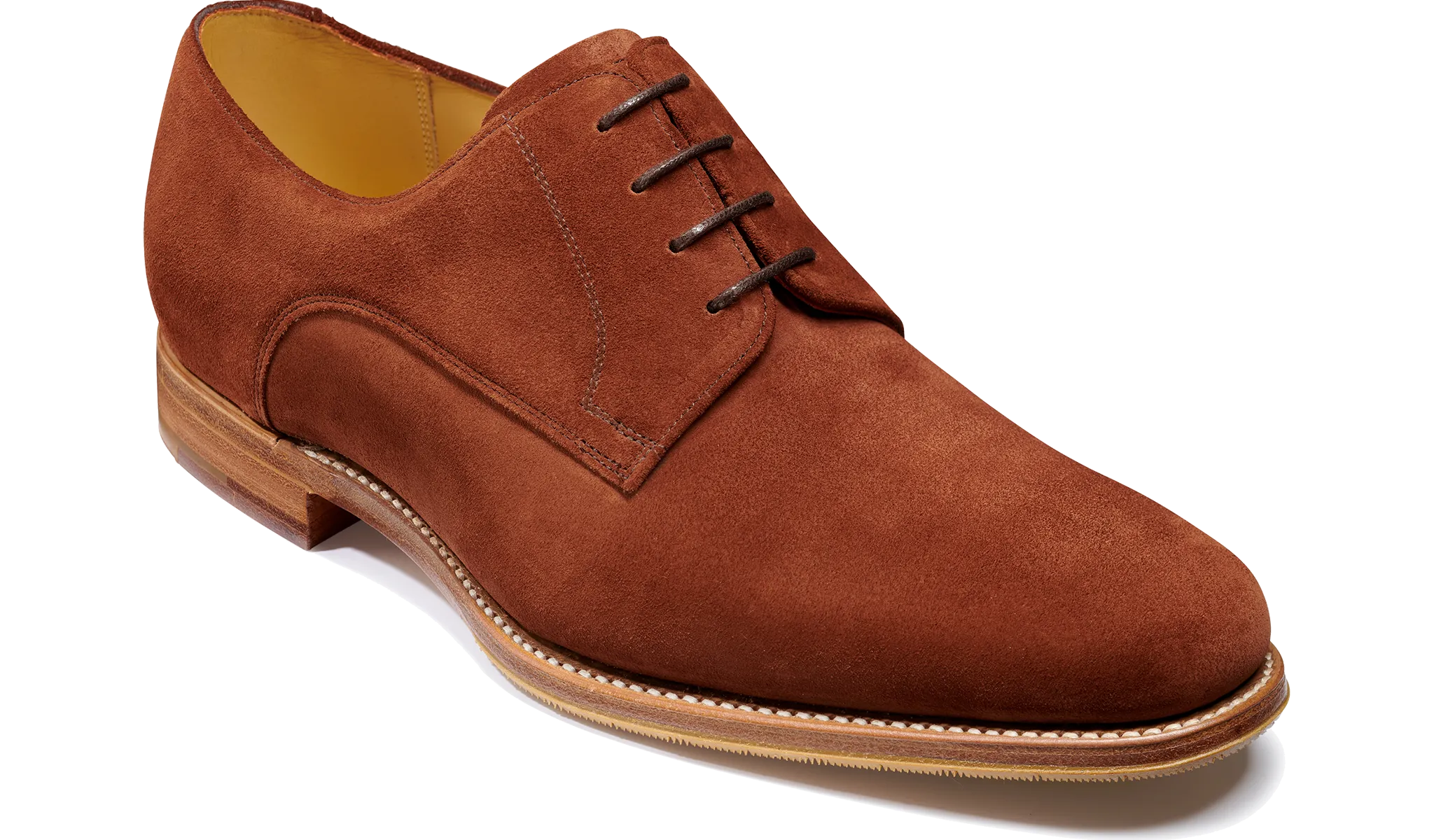 Ellon - Polo Brown Suede Non Slip Office Uniform