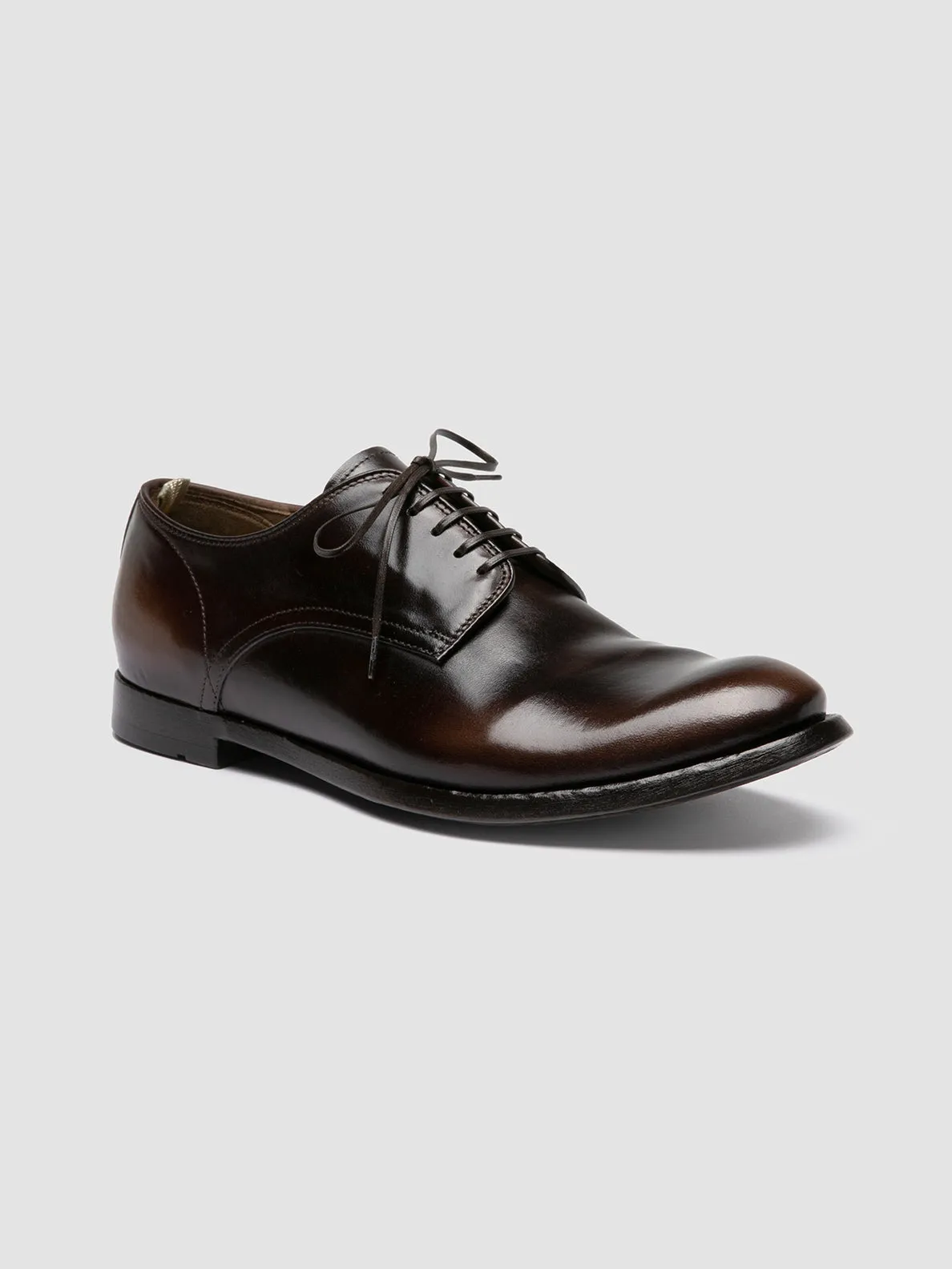 Step Flex ANATOMIA 060 - Brown Leather Derby Shoes