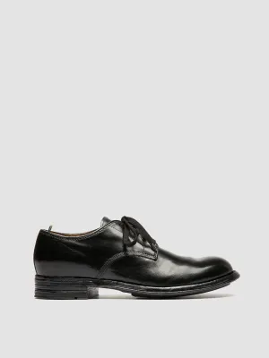 Subtle Finish Urban Classic ADMIRAL 007 - Black Leather Derby Shoes