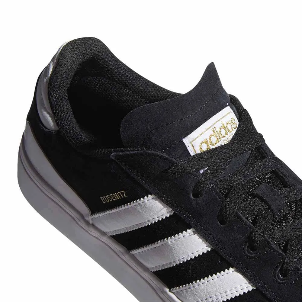 Adidas - Busenitz Vulc II Shoes Black/White/Gum Stylish Step Sturdy Outsole