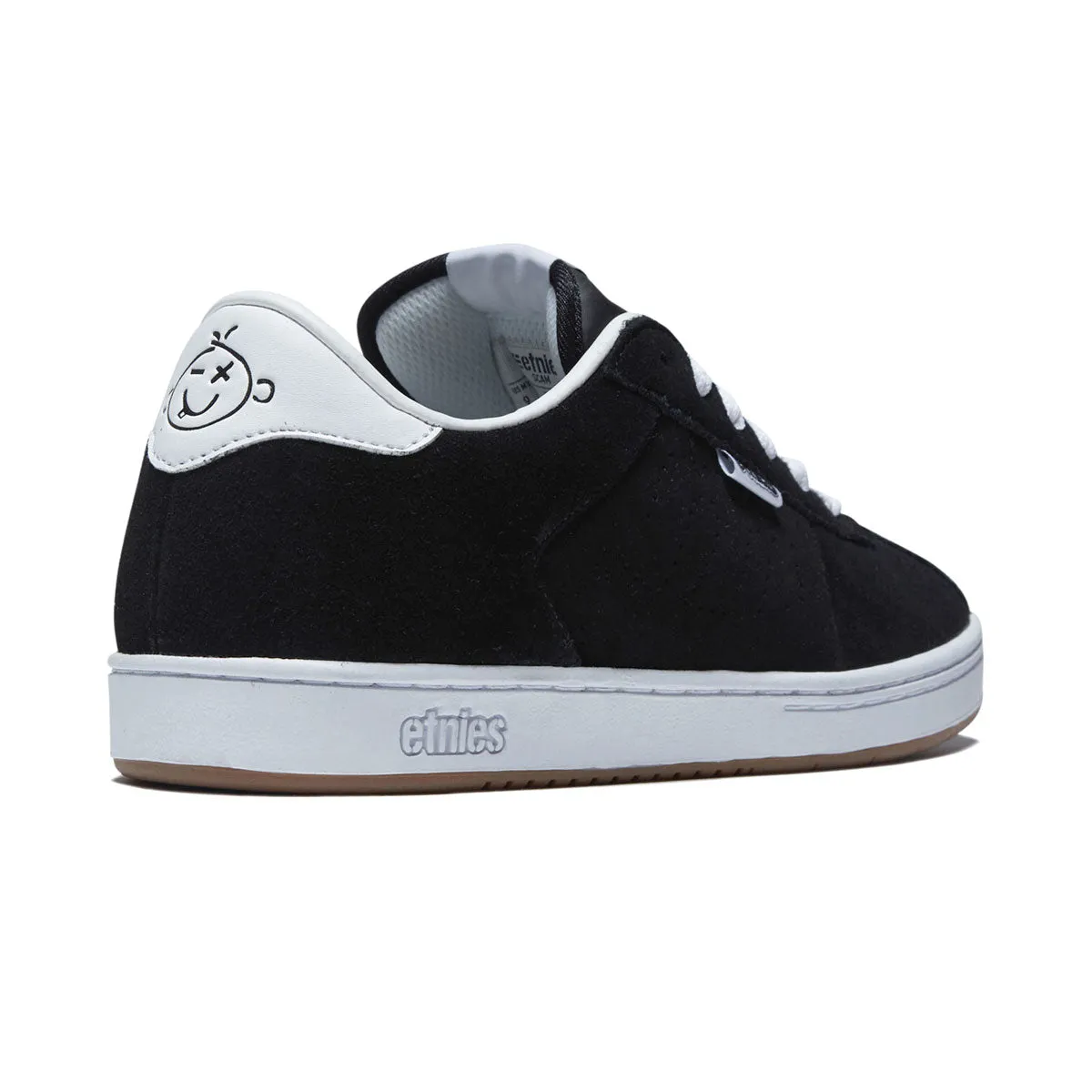 Torsion control Anti Abrasion Etnies Scam Shoes - Black/White