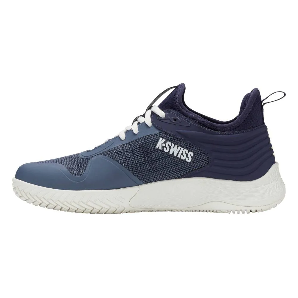 Outsole Grip Flat Grip K-Swiss  Hypercourt Pinnacle Men's Tennis Shoe (Vintage Indigo)