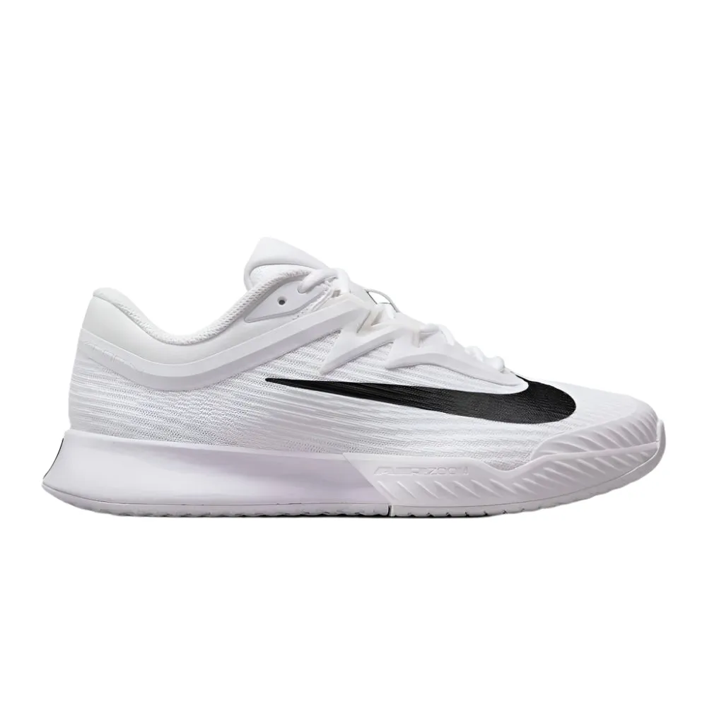 Stable base Urban Casual Nike Air Zoom Vapor Pro 3 Women's Tennis Shoe (White/Black)