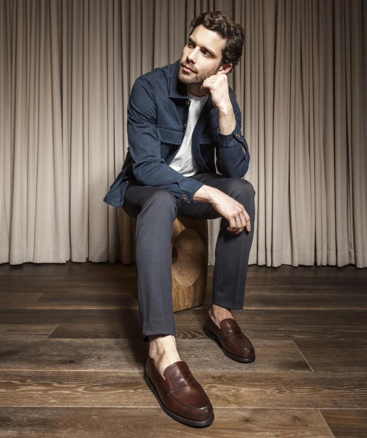 Mocassin COLLEGE 1986 Marron Fonc?? Path Free Scandi Clean