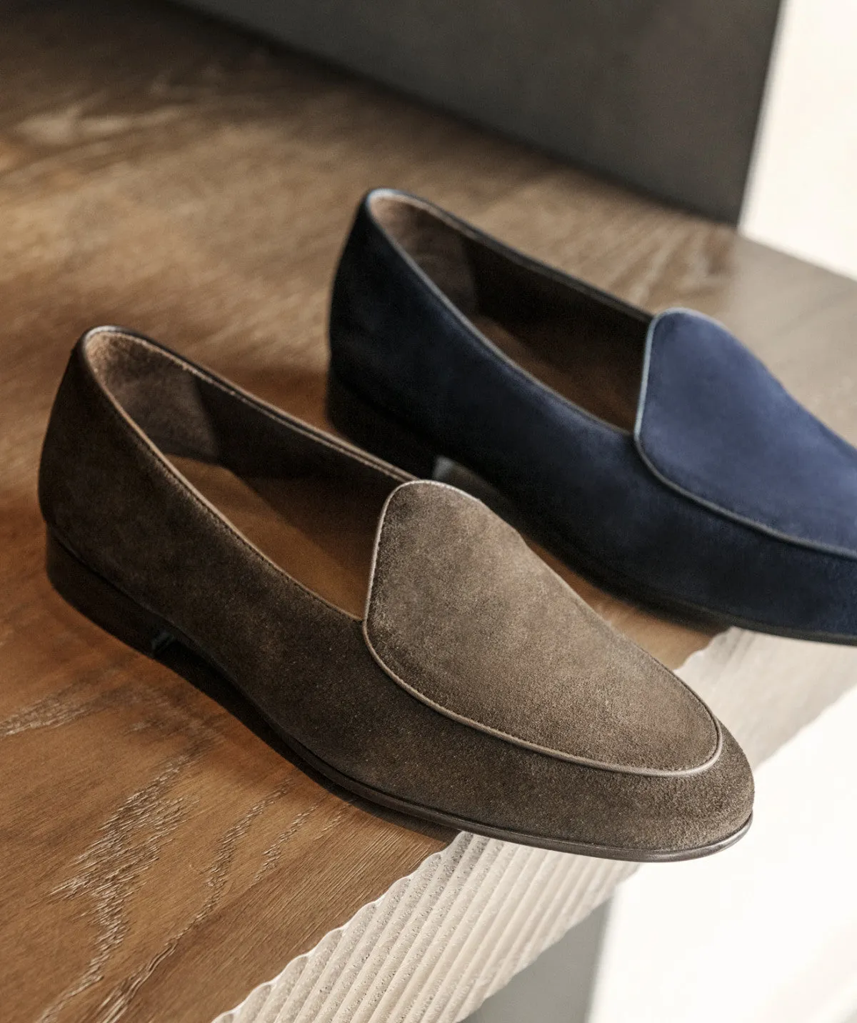 Mocassin DOUGLAS Daim Marron Casual