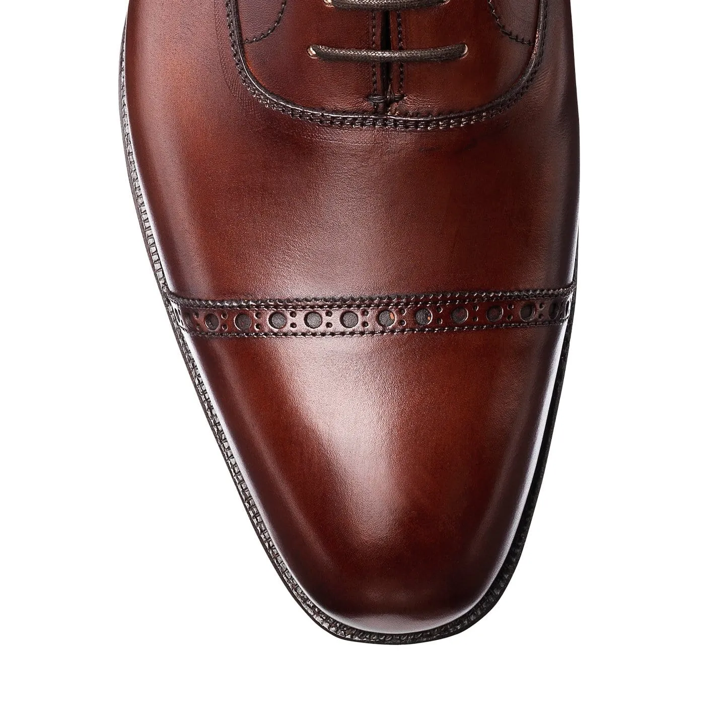 Quick Fashion Shoes Belgrave Chestnut Antique Calf