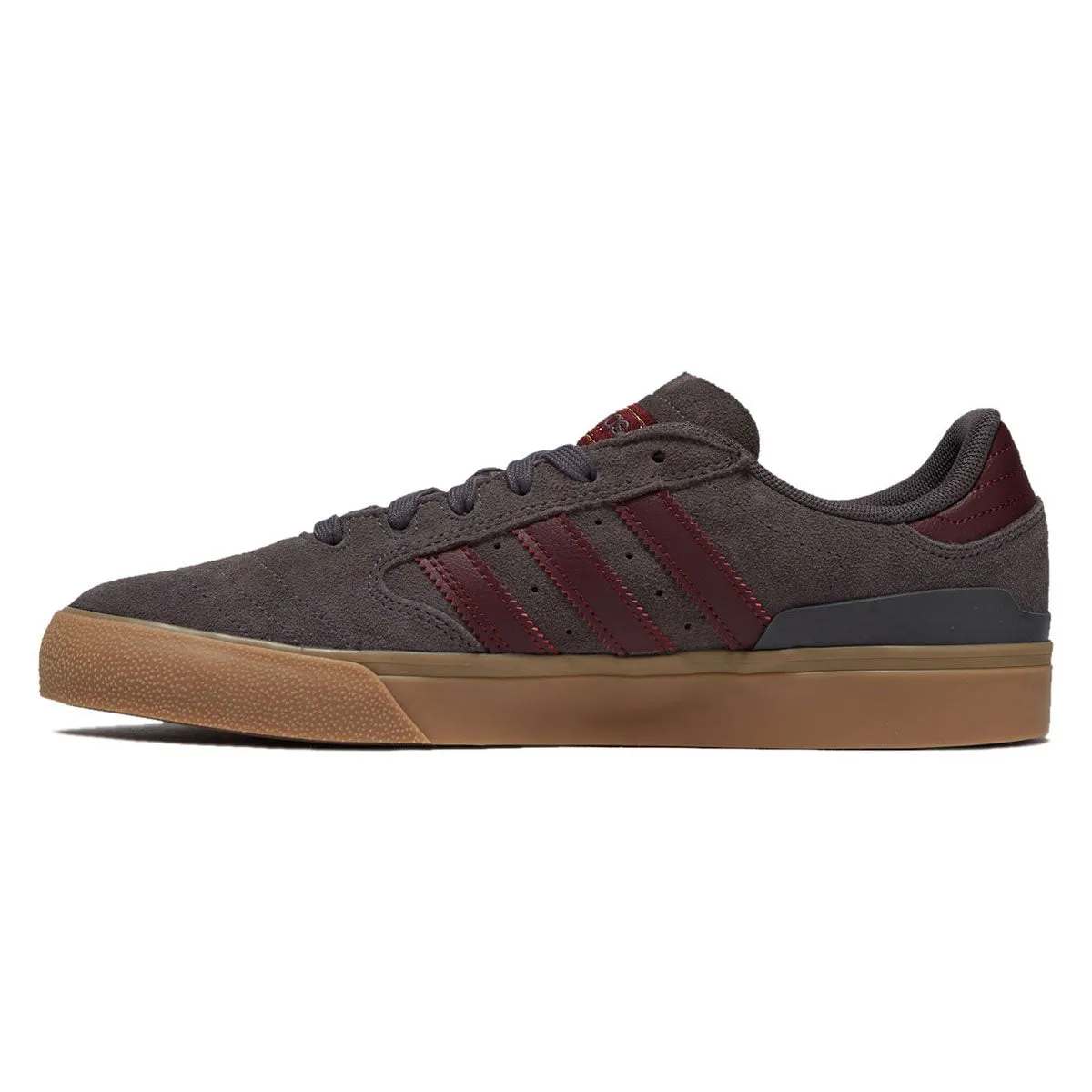 Anti Slip Design Skater Ready Fit Adidas Busenitz Vulc II Shoes - Charcoal/Red/Gum