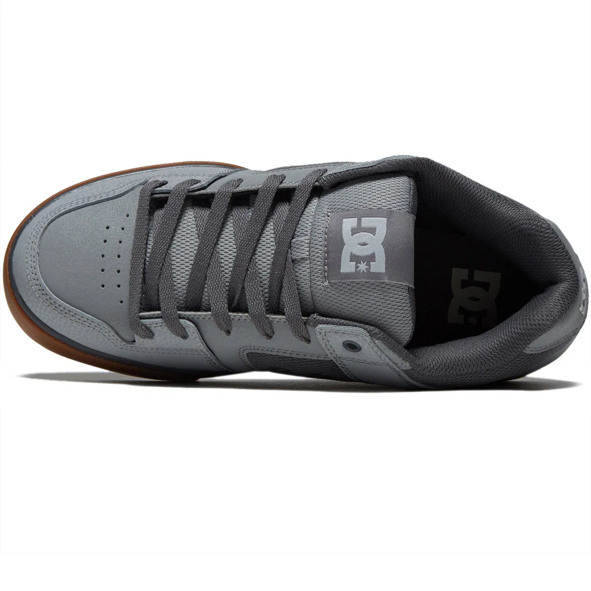 DC Pure Shoes - Grey/Gum High   Top