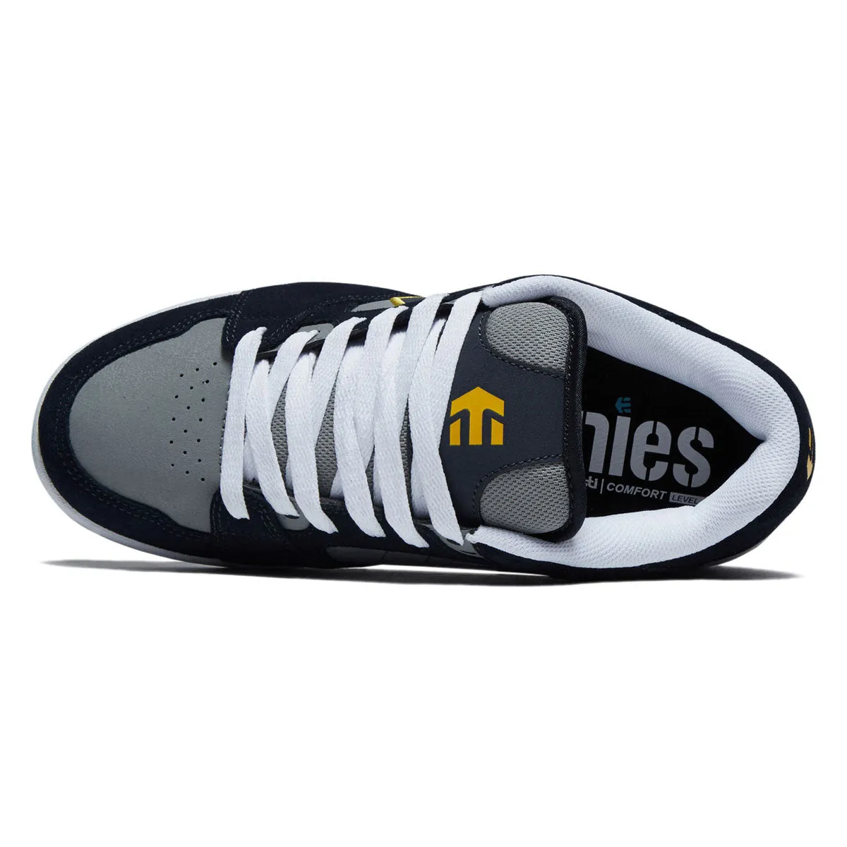 Weightless Wear Etnies Faze Shoes - Navy/Grey/Yellow