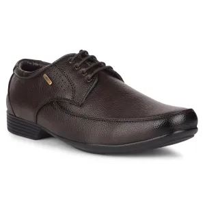 Fortune By Liberty HIL-10 Formal Derby Shoes For Men - Brown Durable Sole