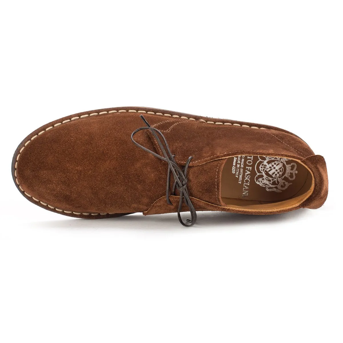 Executive Wear YAGO-348<br>Brown chukka boots