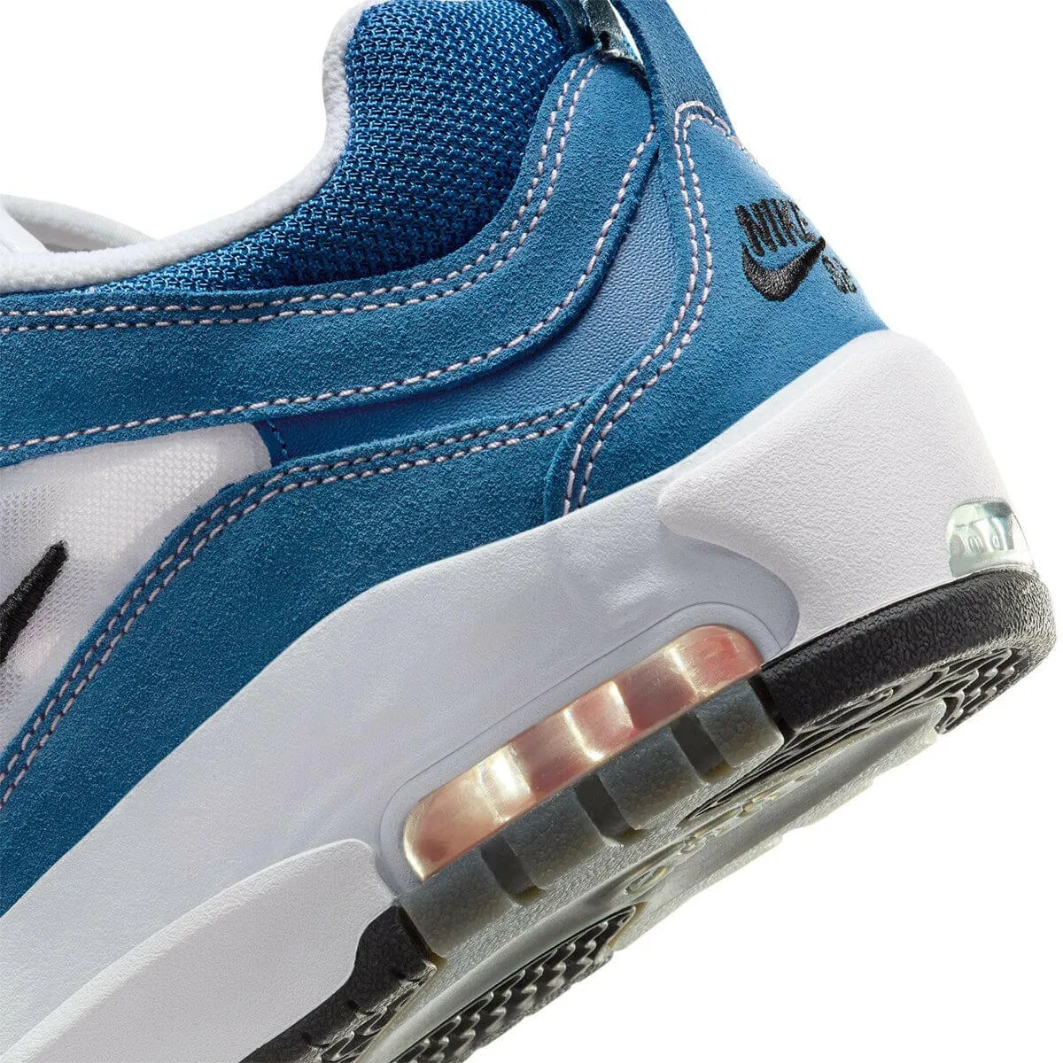 Quick Action Nike SB - Ishod Air Max Shoes Star Blue/Black-White-Mem Soft Pink