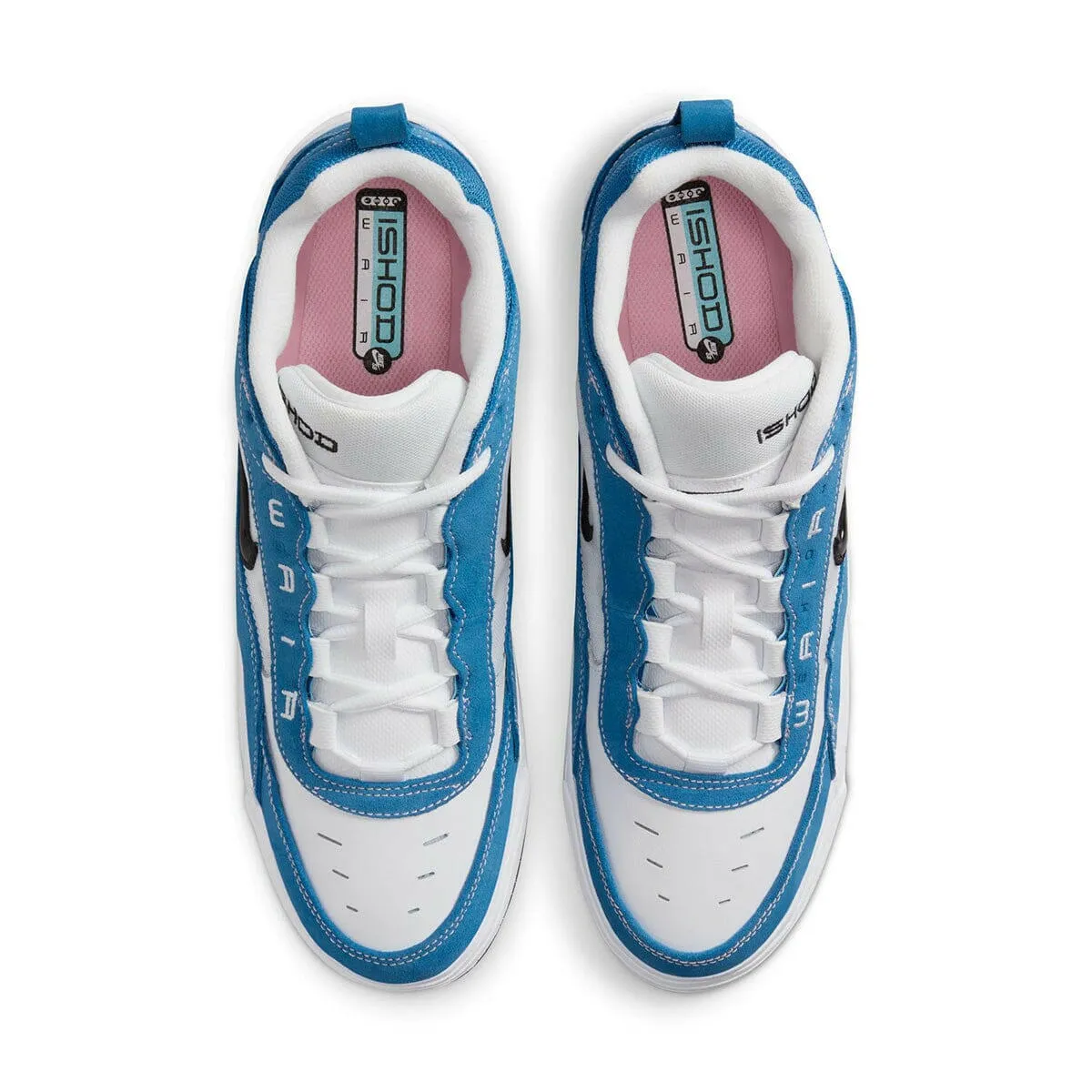 Street Ready Nike SB - Ishod Air Max Shoes Star Blue/Black-White-Mem Soft Pink