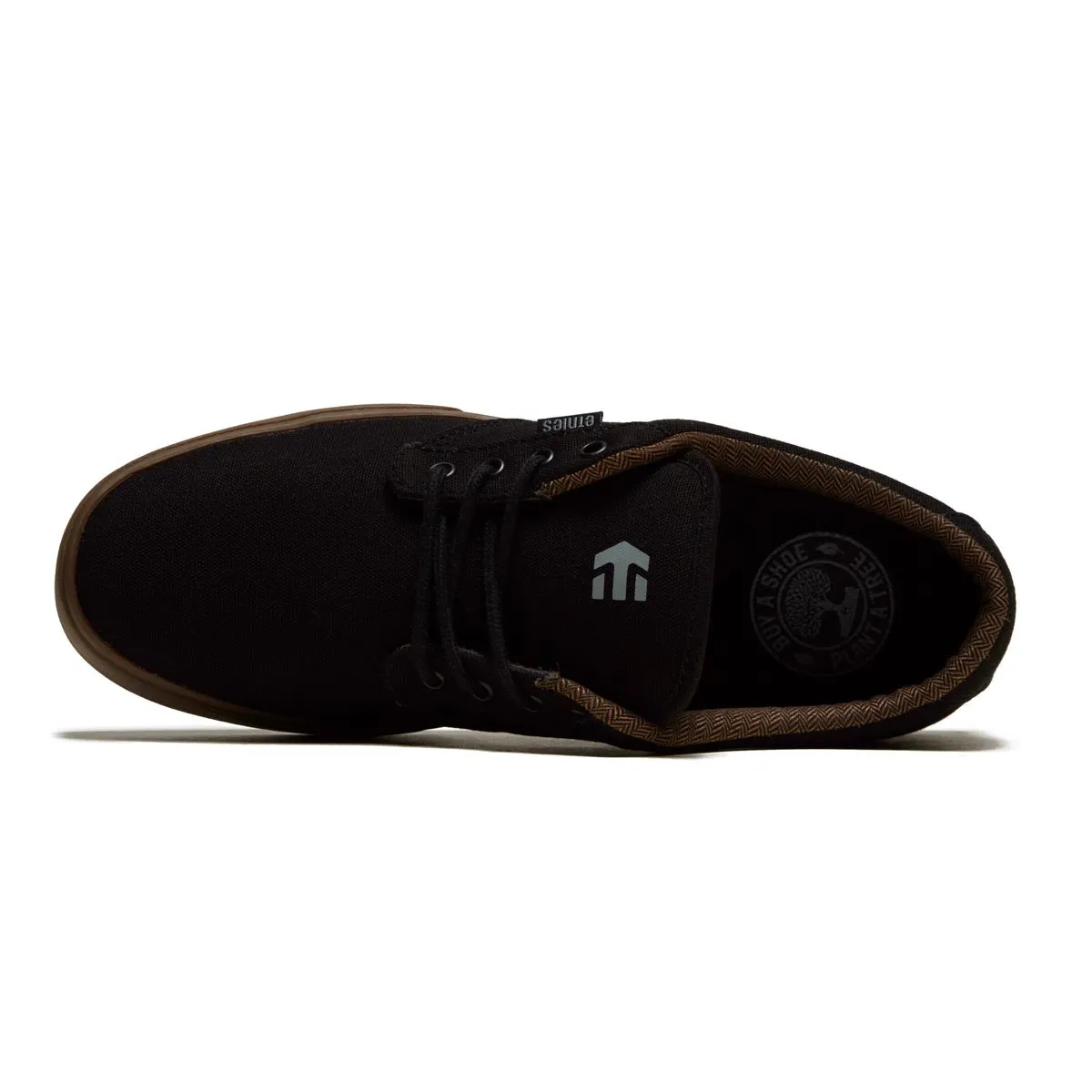 Etnies Jameson 2 Eco Shoes - Black/Charcoal/Gum Deep Tread