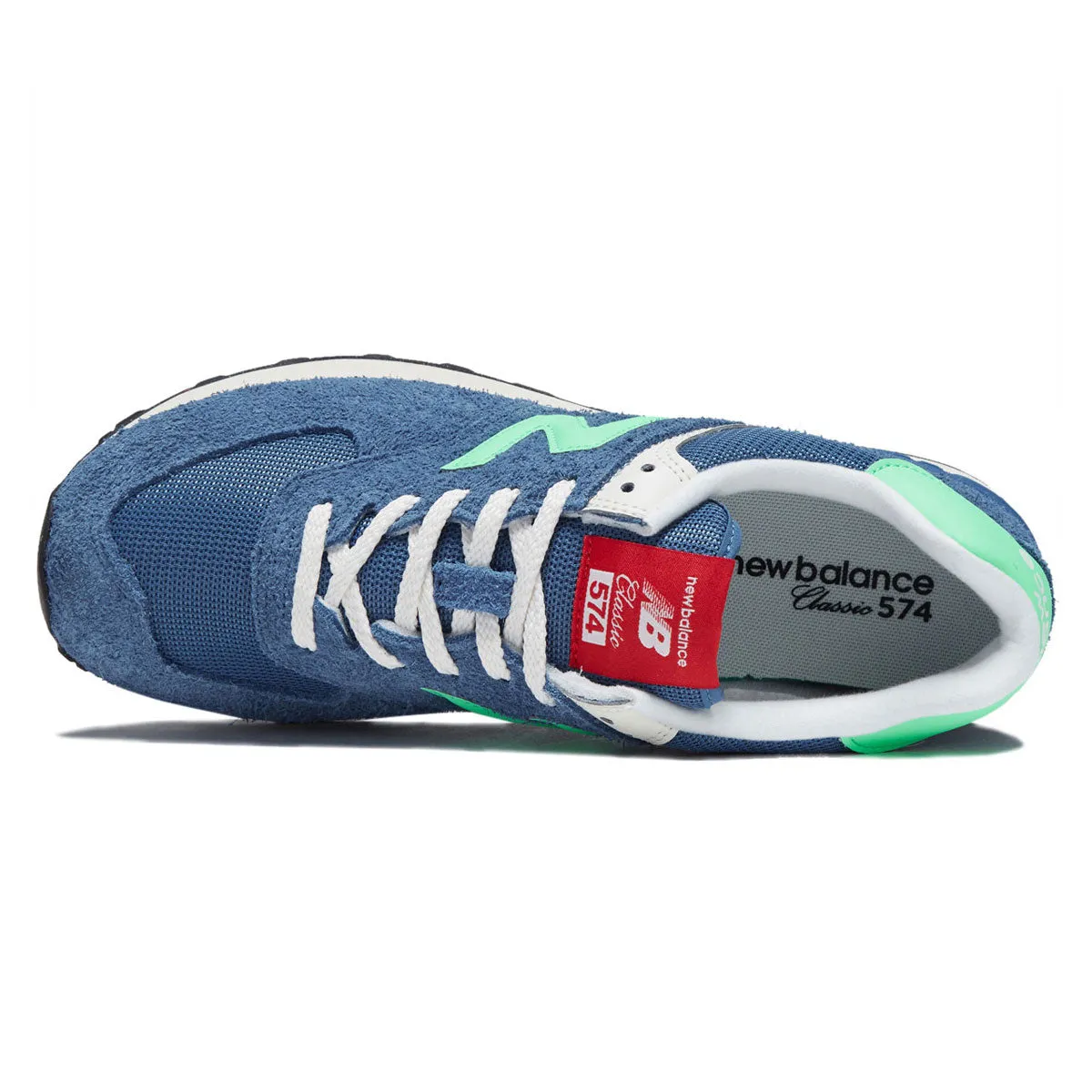 urban vibe Elastic Support New Balance 574 Shoes - Blue Agate