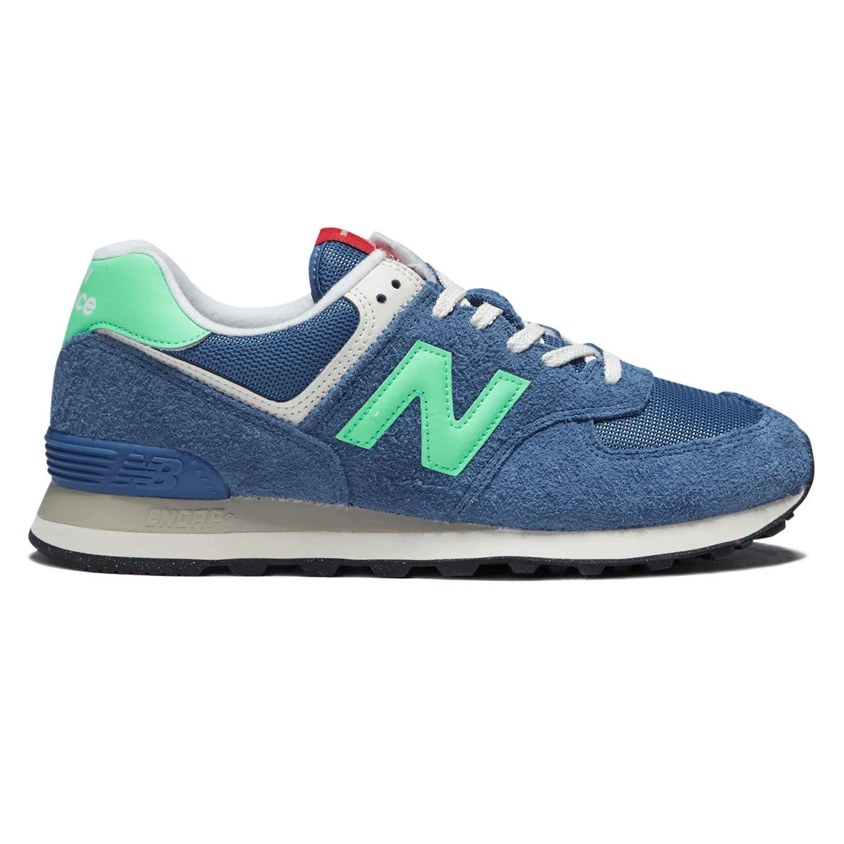 New Balance 574 Shoes - Blue Agate athletic style