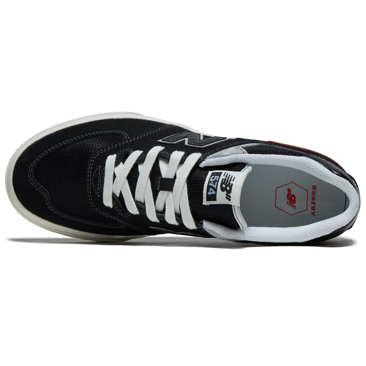 Training Step New Balance 574 Vulc Shoes - Black