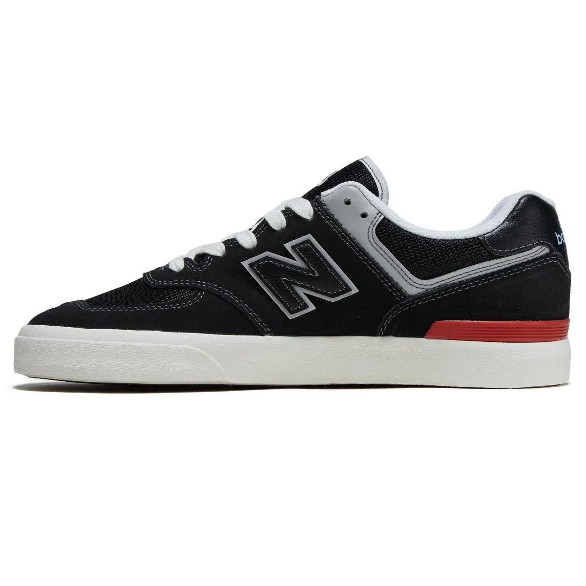 Skateboarder Modern Style New Balance 574 Vulc Shoes - Black