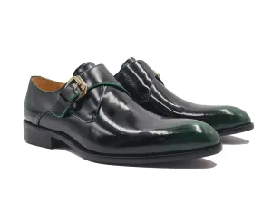 Soft Calf Patent Leather Single Monk Slip-on Calm Step day use