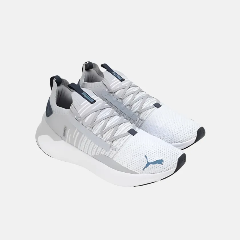 well - designed running in a marsh area shoes Puma Softride Symmetry Fuzion Men's Running Shoes -Blue Horizon/Grey Fog