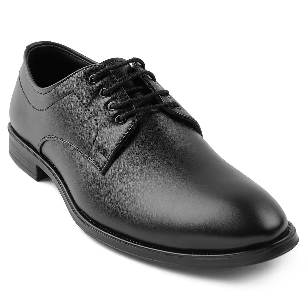 Comfortable Insole Fortune Black Lacing Formal Oxford Shoes For Men HML-11E By Liberty