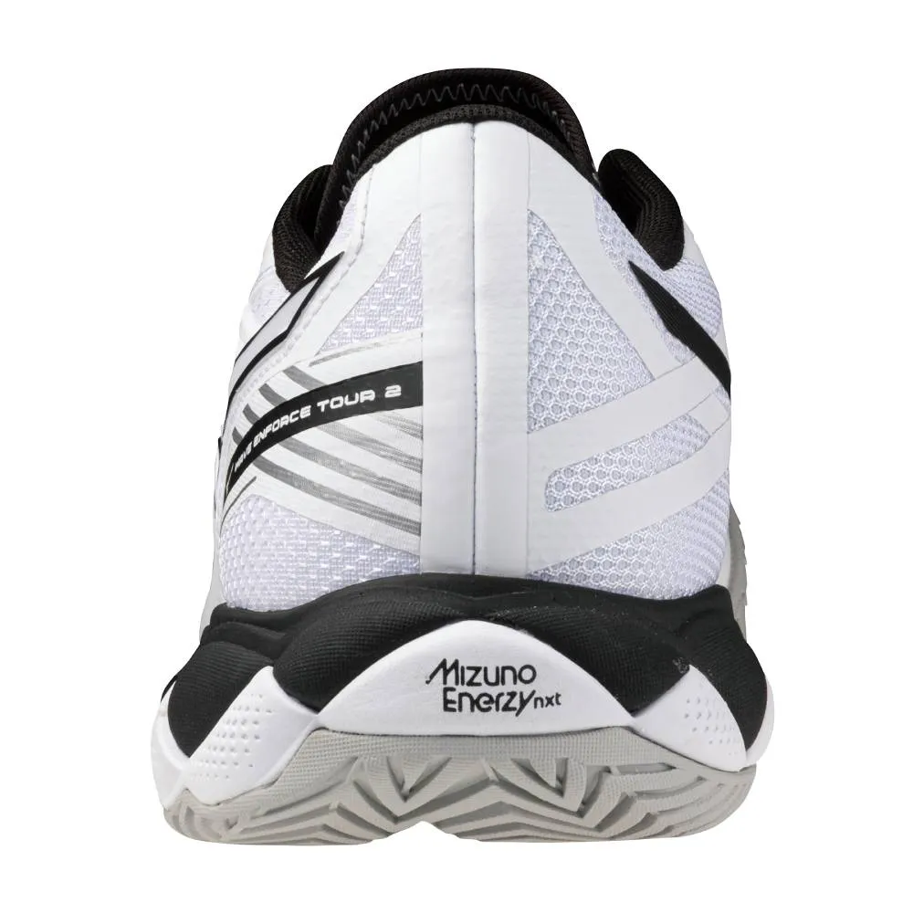 Recreational Athletes Mizuno Wave Enforce Tour 2 AC Men's Tennis Shoe (White/Black)