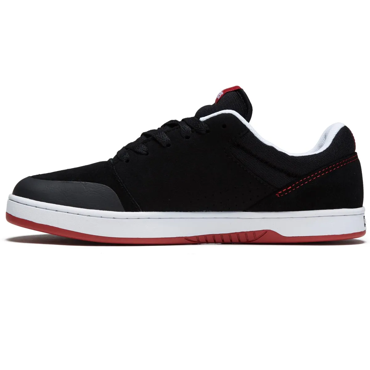 Long Wearing Suede Material Etnies Marana Shoes - Blacktop Wash