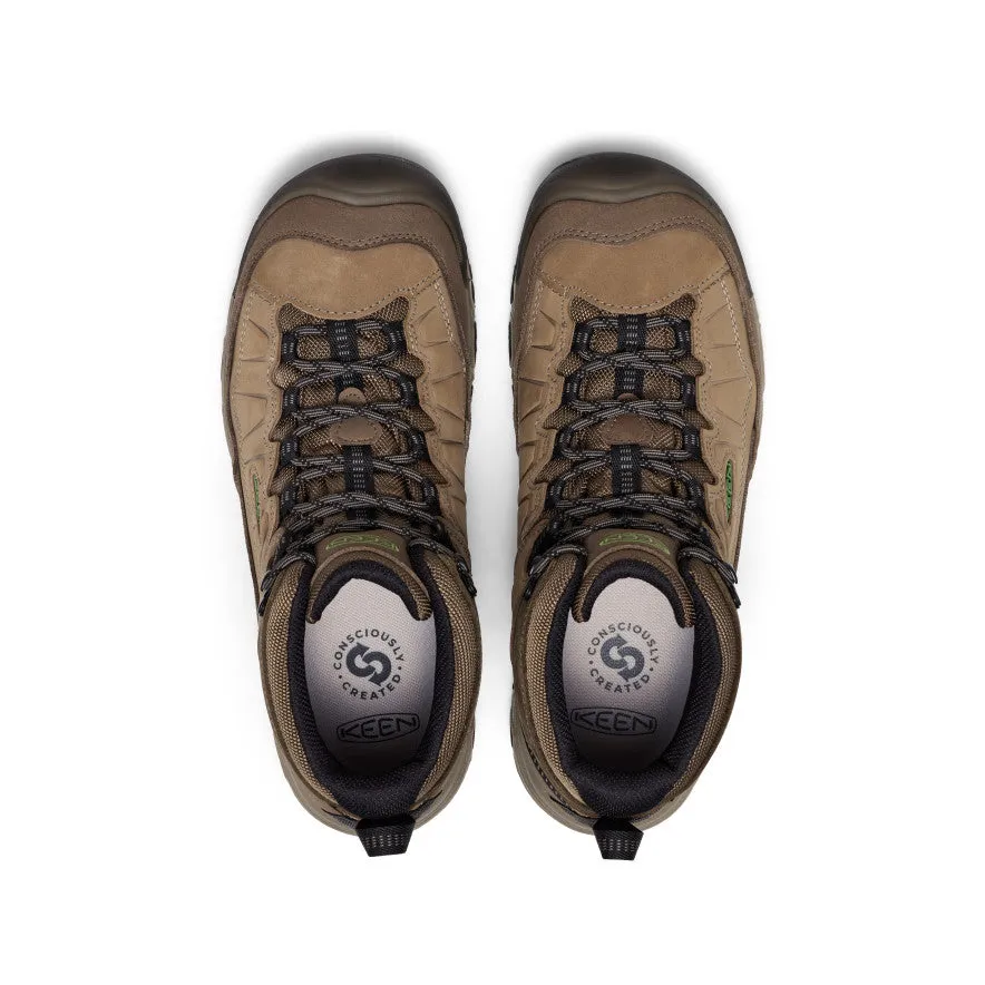 All weather Men's Targhee IV Waterproof Hiking Boot  |  Brindle/Canteen