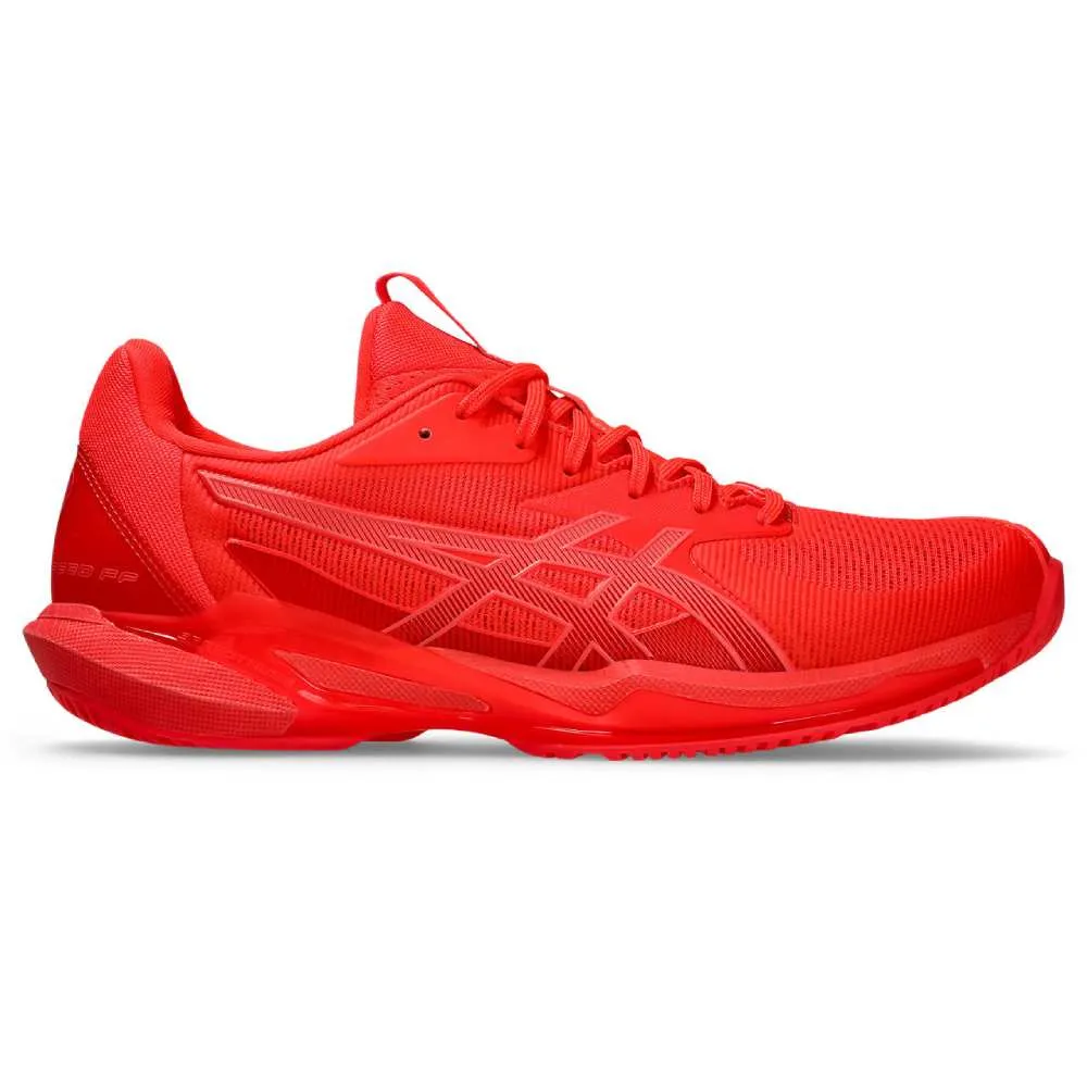 Street Look Health Seekers Asics Solution Speed FF 3 Men's Tennis Shoe (Flash Red/Blazing Coral)