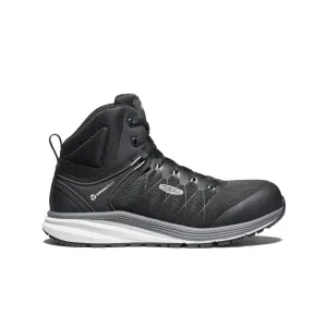 Grip Support Stylish Men's Vista Energy Mid (Carbon Toe)  |  Vapor/Black
