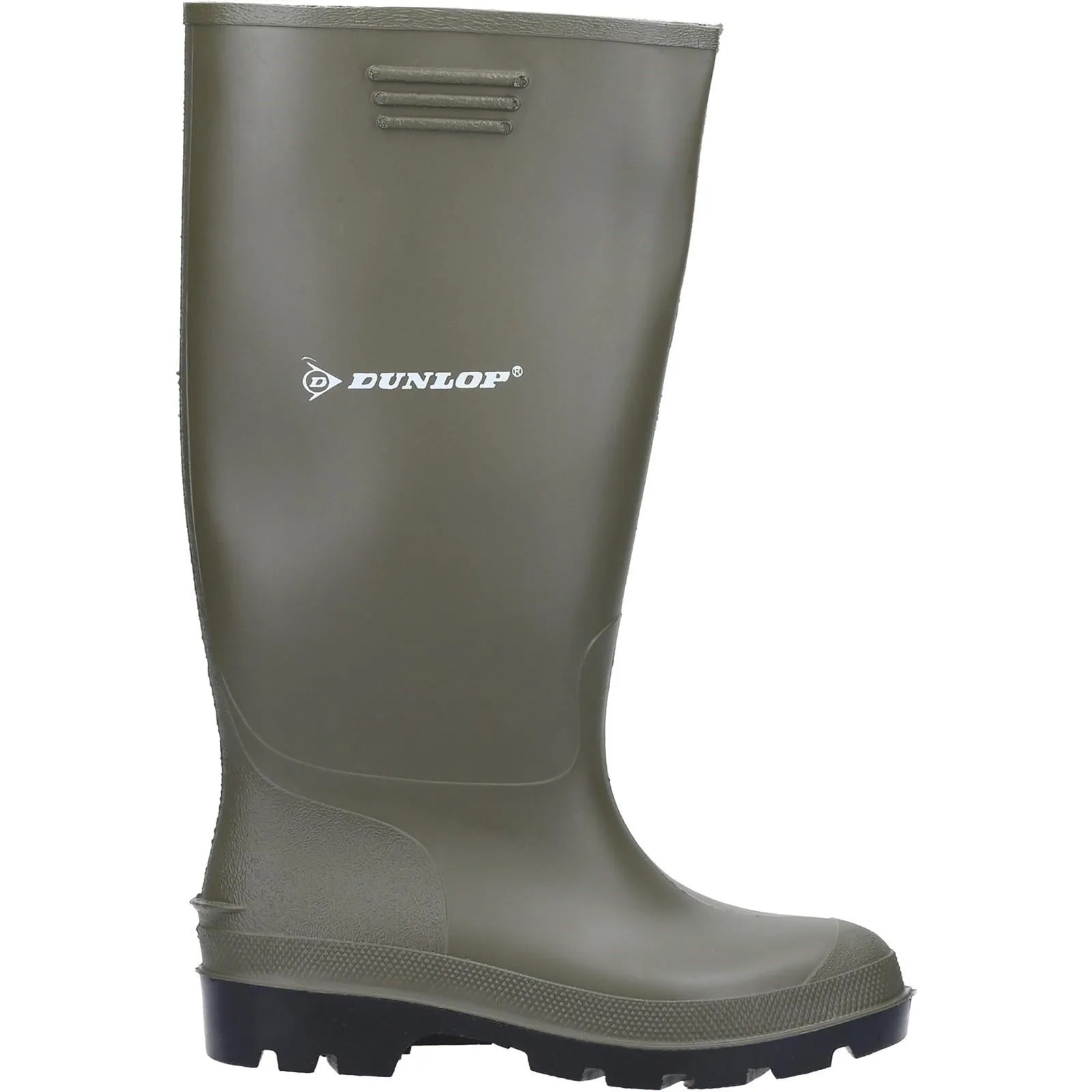 Dunlop Mens Pricemastor Wellington Green Fashion Statement Chilly Boot