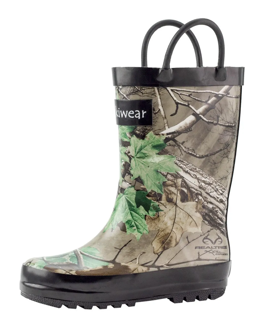 Loop Handle Boots, Realtree Xtra? Green Camo Heavy Duty Comfort Weather Ready Gear