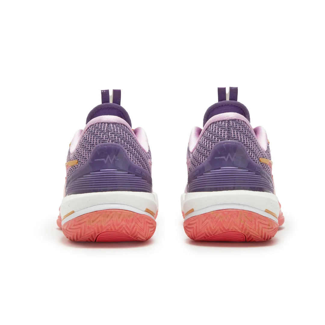 Team Wear Use Tensile Reinforced Eyelets BIG3 6.0: Mauve/Sunset Coral