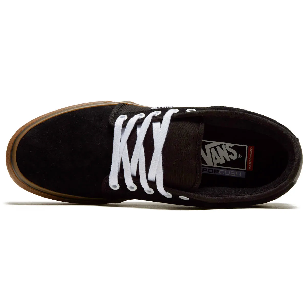 Comfort Ventilation Vans Skate Chukka Low Shoes - Black/Black/Gum