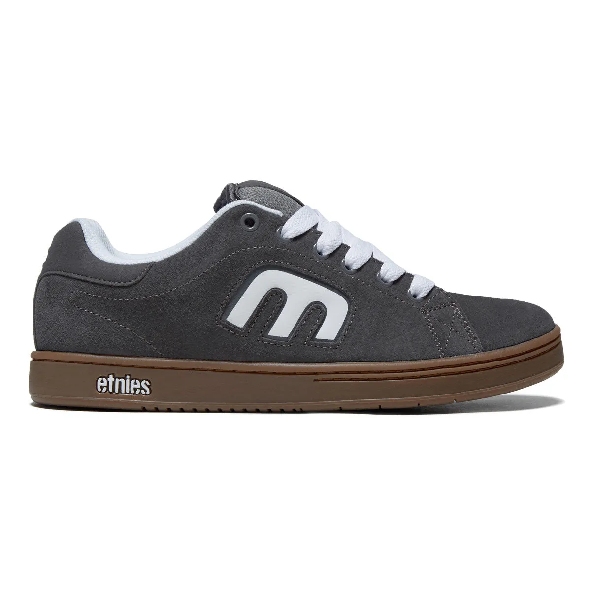 Etnies Callicut Shoes - Grey/White/Gum Quick Action Performance
