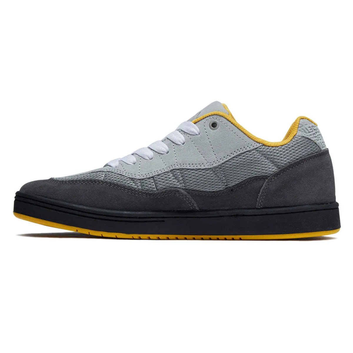 Etnies Snake Shoes - Grey/Grey/Yellow Skater Move