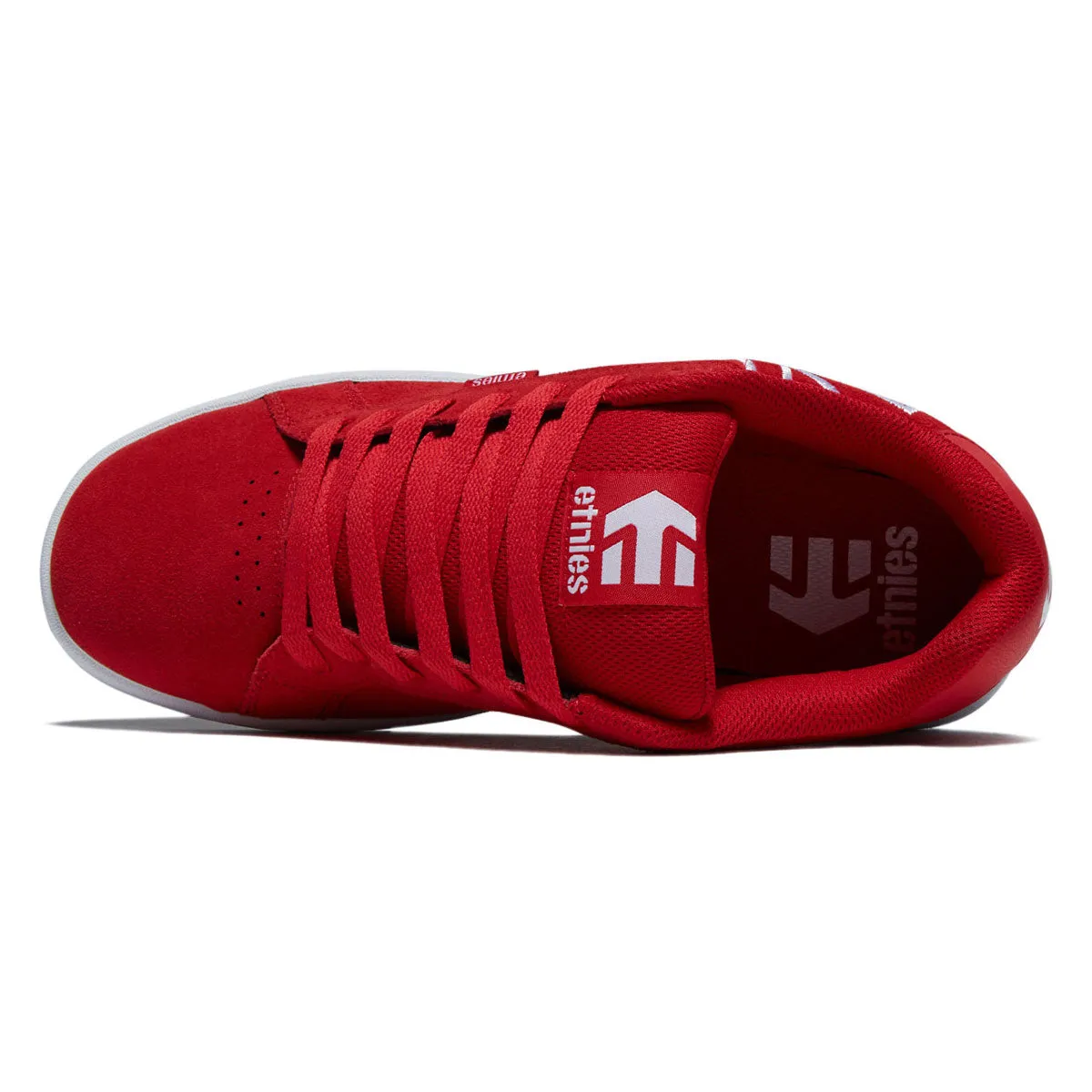 Quick Motion Snug Comfort Etnies Fader Shoes - Red/White/Gum