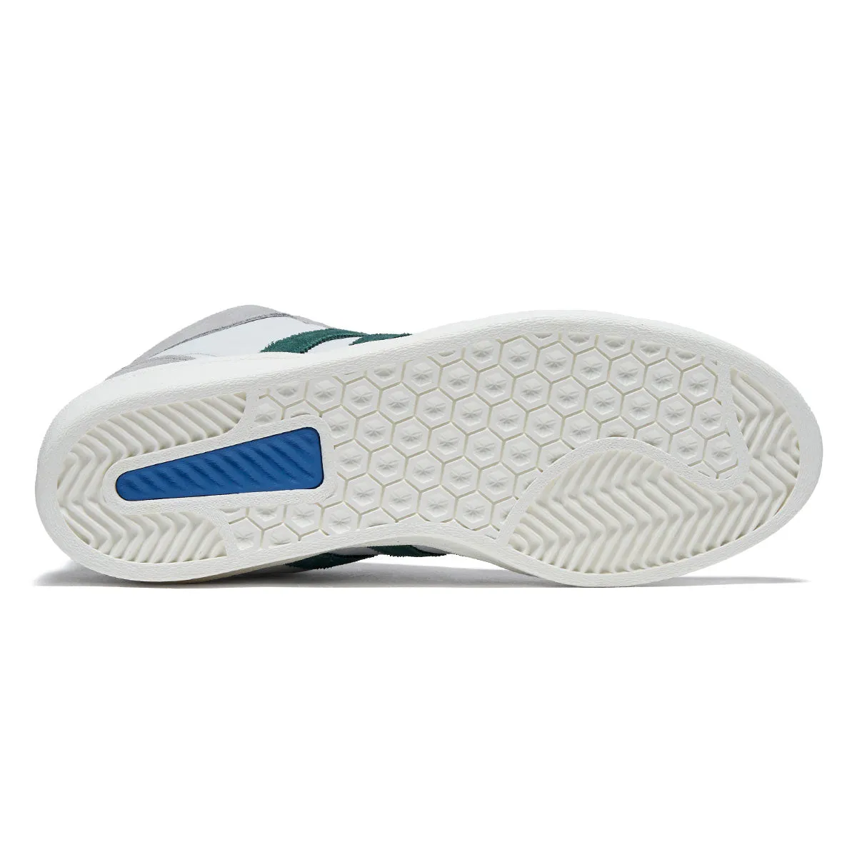 Adidas Superskate Shoes - Granite/Green/Crystal White Comfort Performance Adult Casual