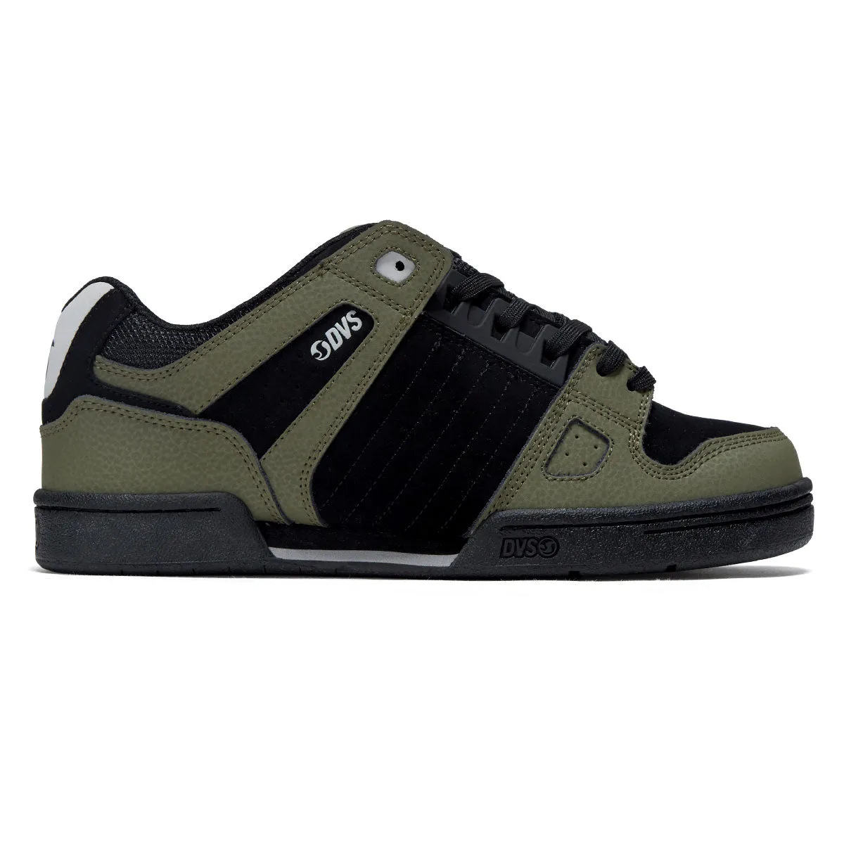 Simple Fit Lightweight Wear DVS Celsius Shoes - Burnt Olive/Black/Vapor Blue Nubuck